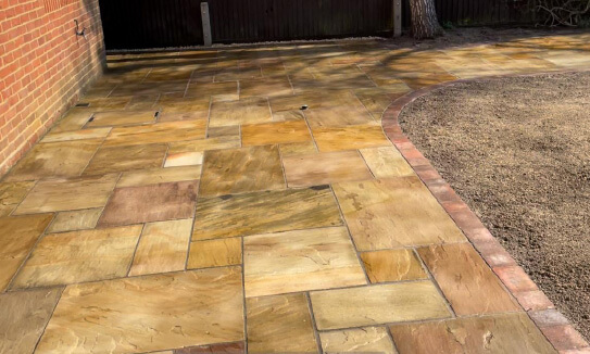 Hard Landscaping Quotation Egham